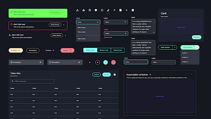 Building a design system for AI/ML services at scale. 