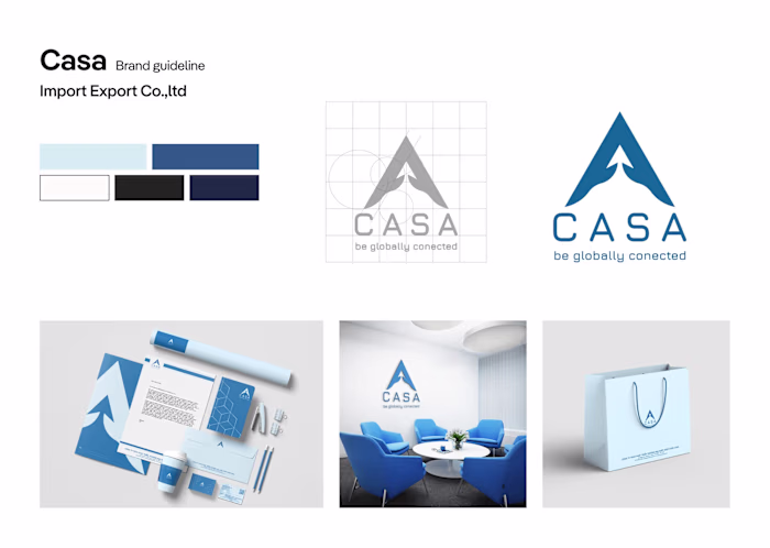 ⛴️ Casa Brand Identity