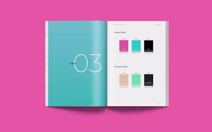 Branding kit for jewellery brand