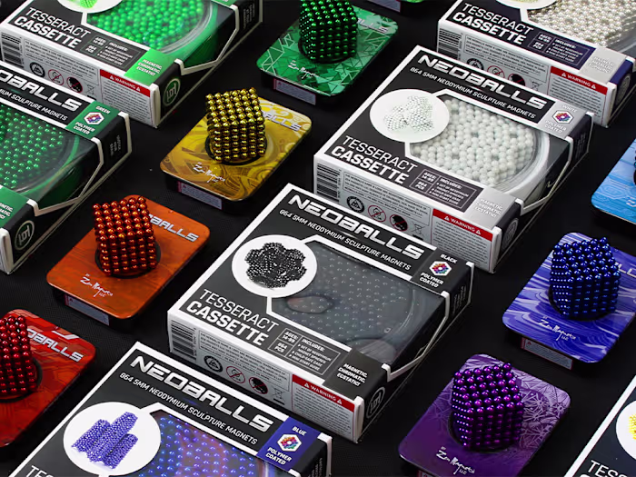 Packaging Design and Catalog Design - Neoballs