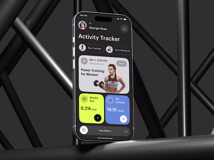 Fitness Tracker Mobile App