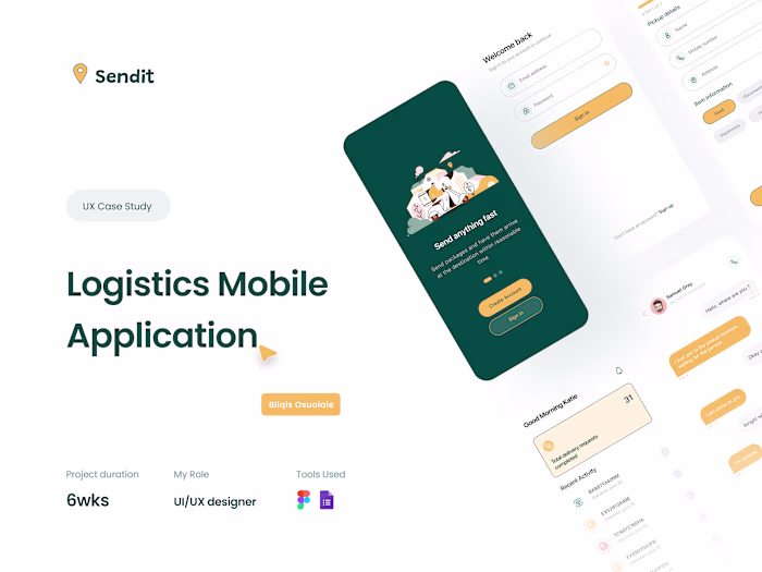 Sendit Mobile Logistics Aplication