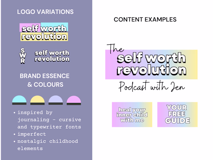 Self Worth Revolution | Branding refresh