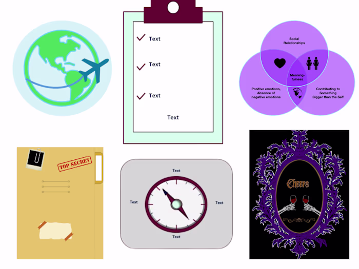 Cute PowerPoint Graphics for Proposals, Weddings & More!