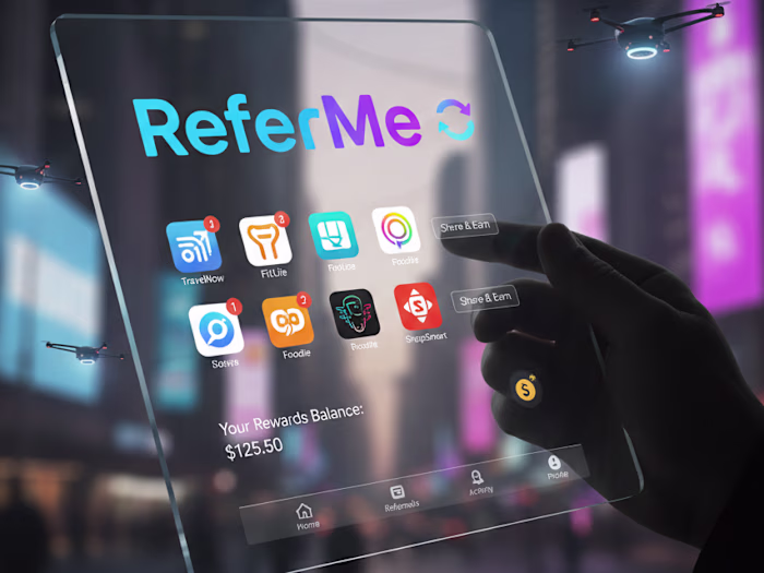Thrilled to share ReferMe, a referral-based mobile platform ...
