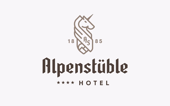 Logo Redesign / Hotel Alpenstüble