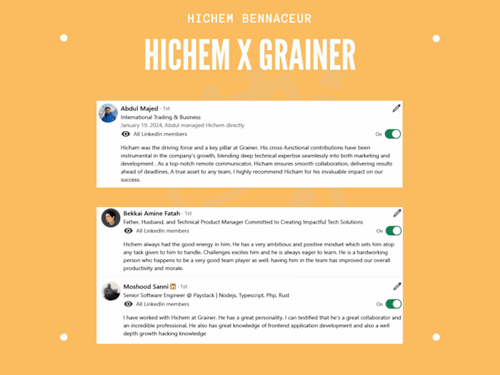 Growth engineer at Grainer Fintech Startup in Malaysia