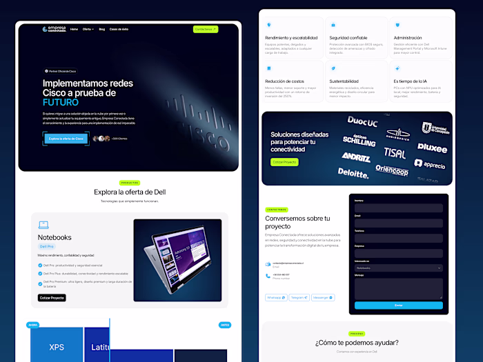 Empresa Conectada: Framer Design + Build