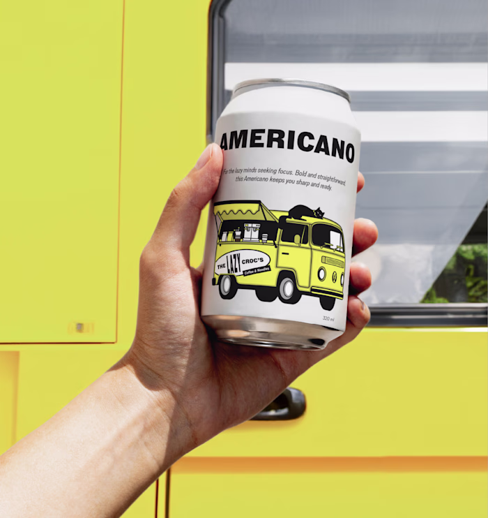 The Lazy Croc's - Brand Identity & IP Character