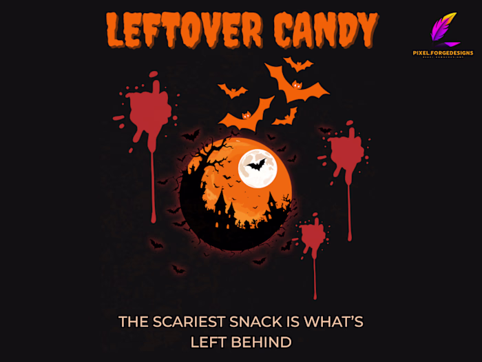 🎃 Just finished creating a spooky-cute Halloween T-shirt de...