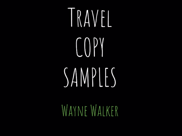 Travel Samples