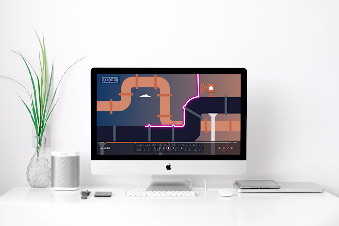 Explainer animation video for CUI-Control