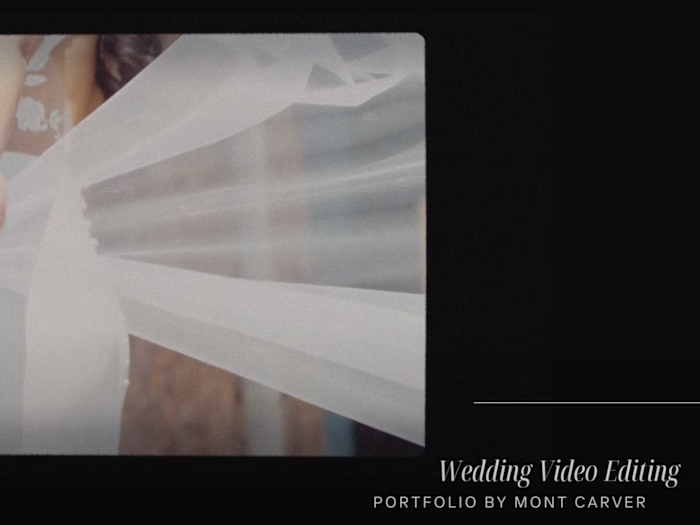Wedding Video Editing Portfolio