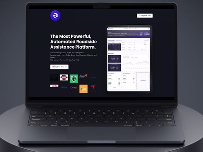 Interactive Prototype for a Startup