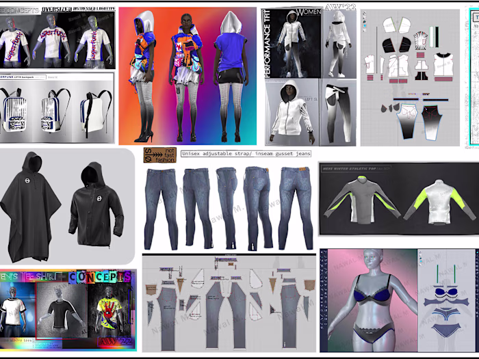 3D Fashion design :: Behance