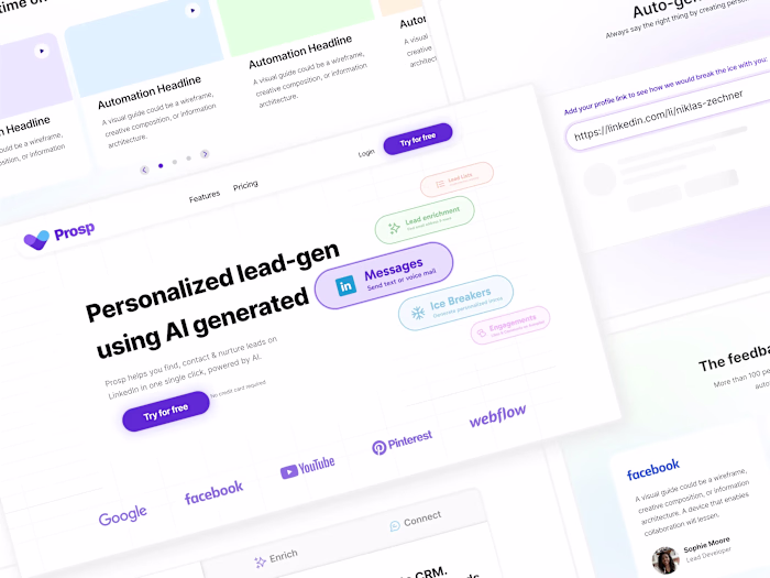 Web Design for French AI Startup