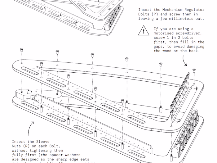 Assembly Manual design | Harp-E