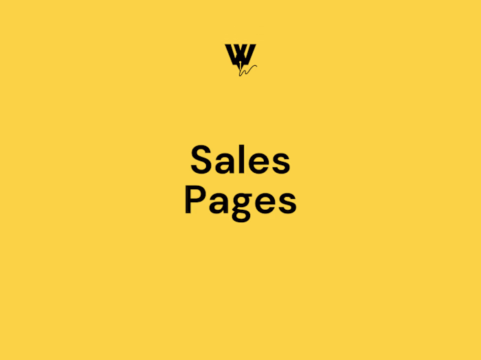 Sales Pages