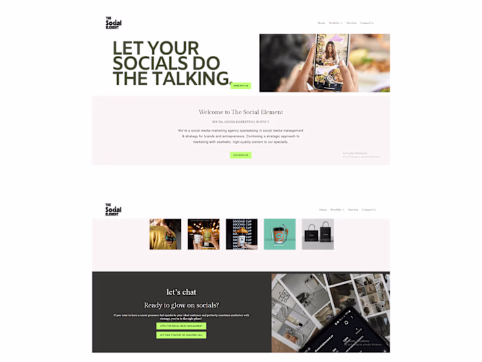 WordPress Website & Portfolio for Digital Marketing Agency