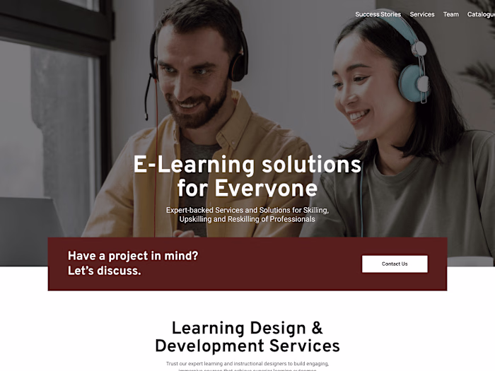 Framer Website for Bodh elearning services