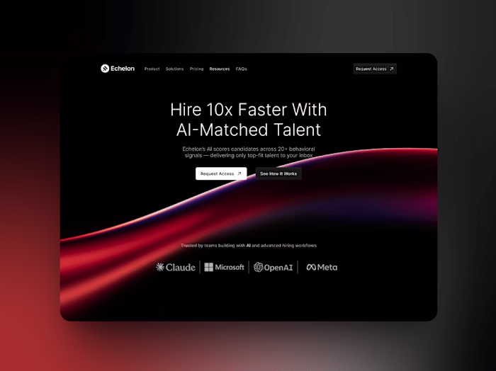 Echelon - AI-Matched Talent Platform