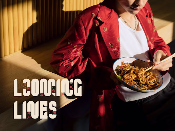 Looming Lines Branding: Asian Dining and Delivery :: Behance
