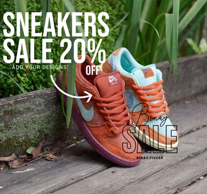 I will create products designs for ads