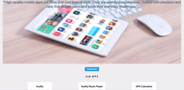 Cupertino Studios Web App