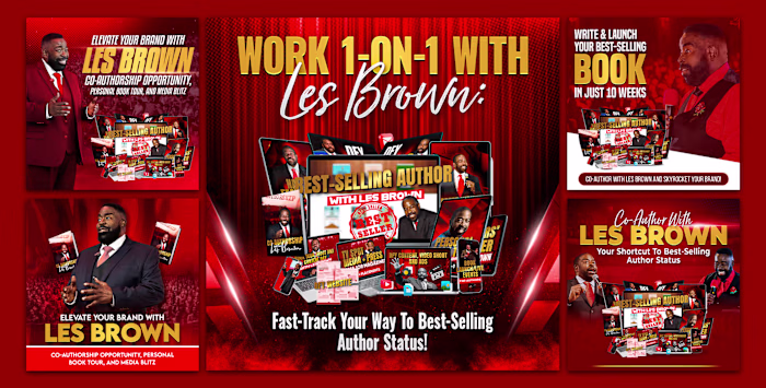 working with world-famous celebrity Les Brown