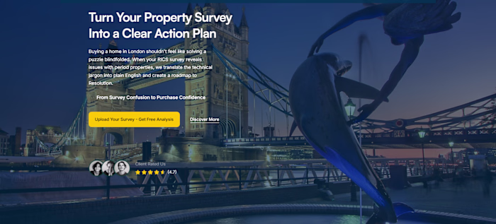 Survey Remedy Website Development Redesign into Framer