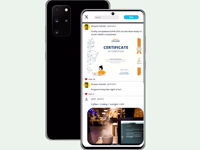 Twitter-Inspired Social Hub