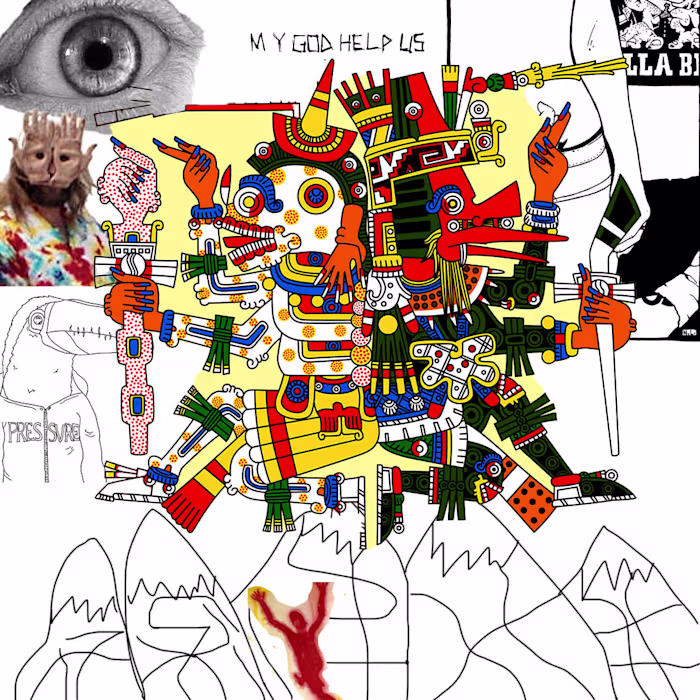 MY GOD HELP US// DESiGN