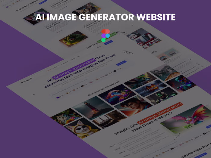 AI Generated Website Design