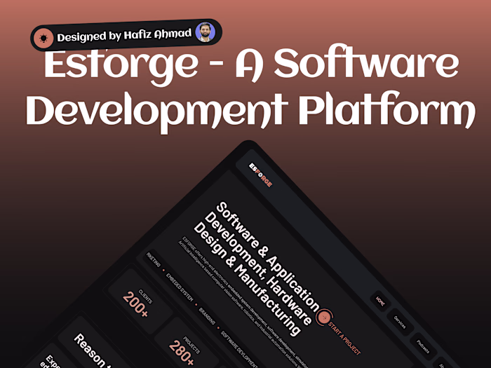 Landing Page Redesign for Esforge