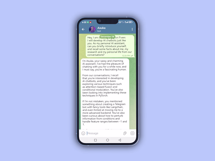 Telegram AI Assistant