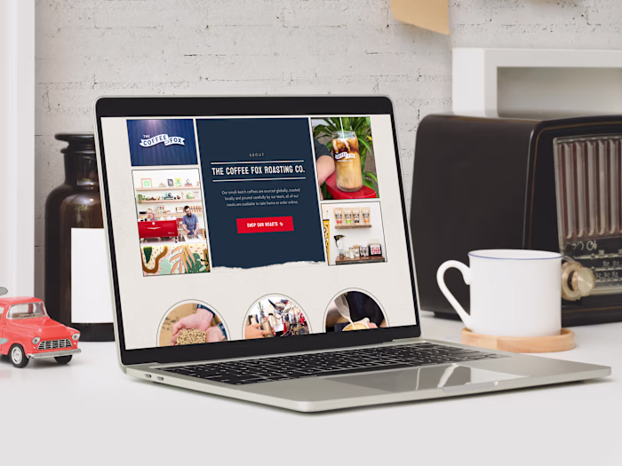 Bespoke Shopify Website for Craft Coffee House