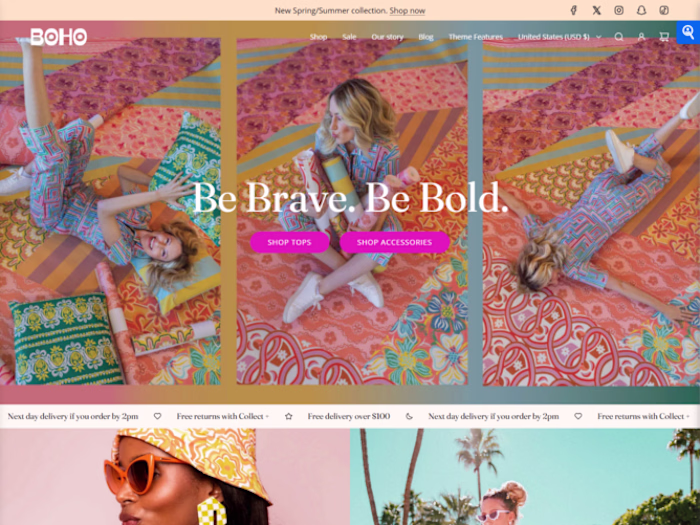 Envy - Boho - Demo Store