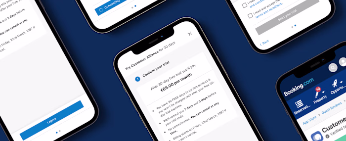 Redesign of Trial and Purchase Flows in the Booking.com AppStore