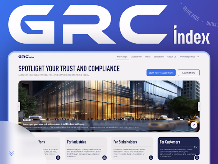 GRCI Website Redesign