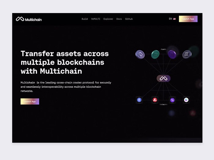 Multichain Website: FIgma to Framer Implementation