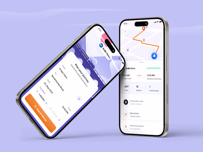 Metro App Design