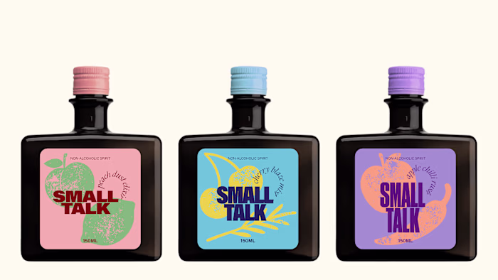 Branding and packaging for non-alcoholic beverage