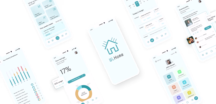 UX Design & Branding for a solar energy tracking app 