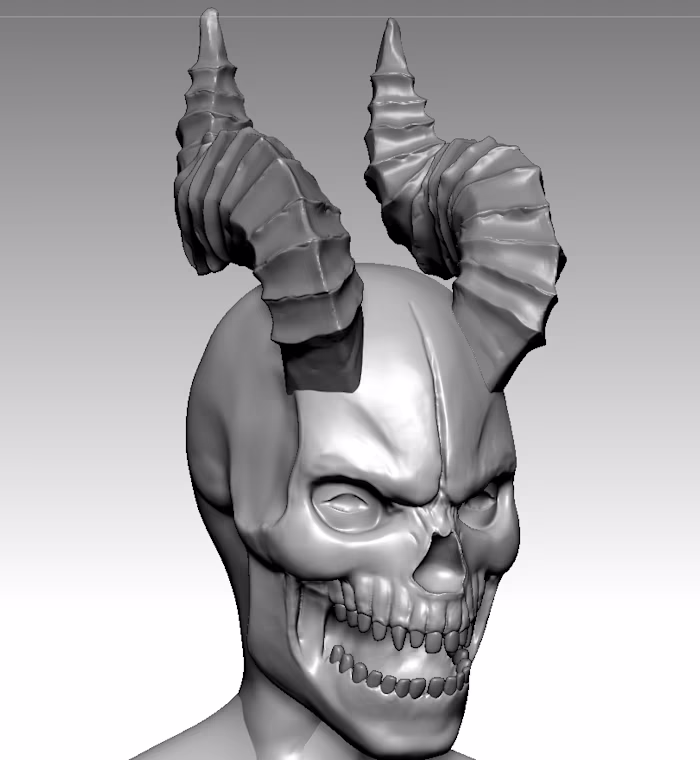 skull 3d