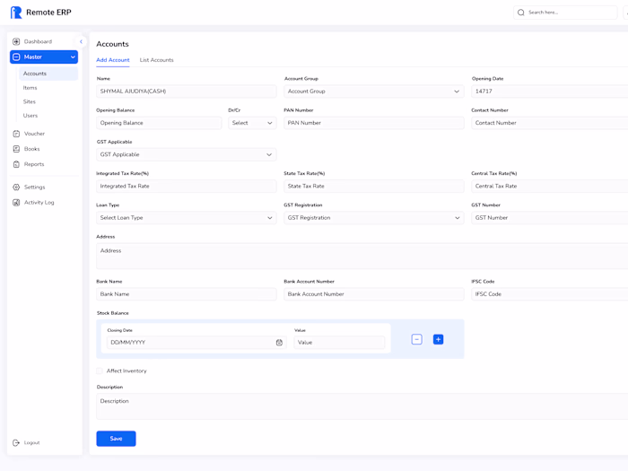 ERP - Simplified Finance and Automated Workflow