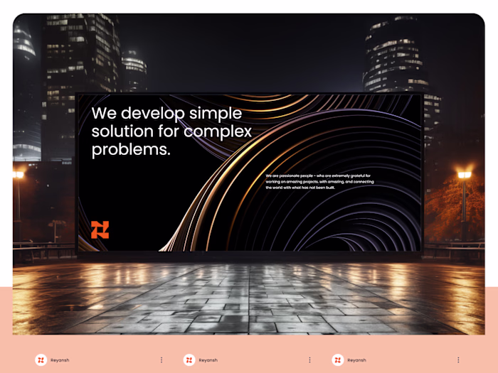 Reyansh Brand Identity - Simplicity, Innovation, Trust.