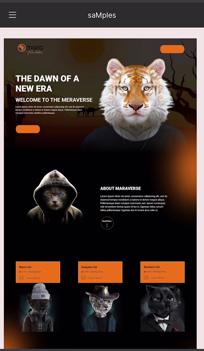 Figma to webflow website design for Mara :: Behance