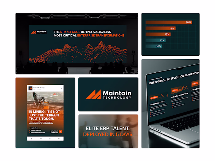 Building a Strikeforce Visual Identity for Maintain
