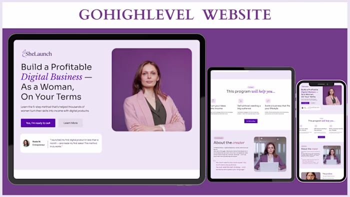 Gohighlevel Website 
