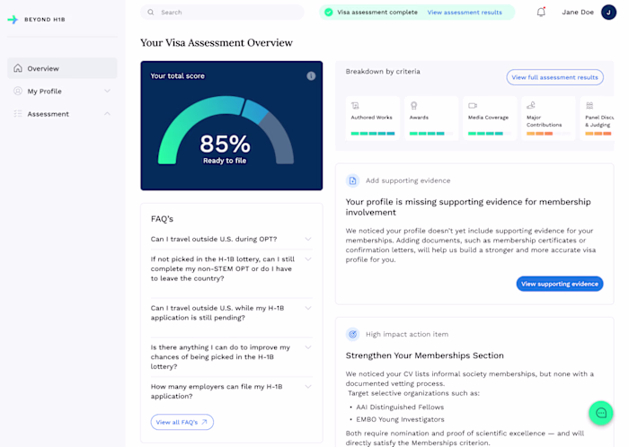 AI-Driven Platform UX/UI Research & Design
